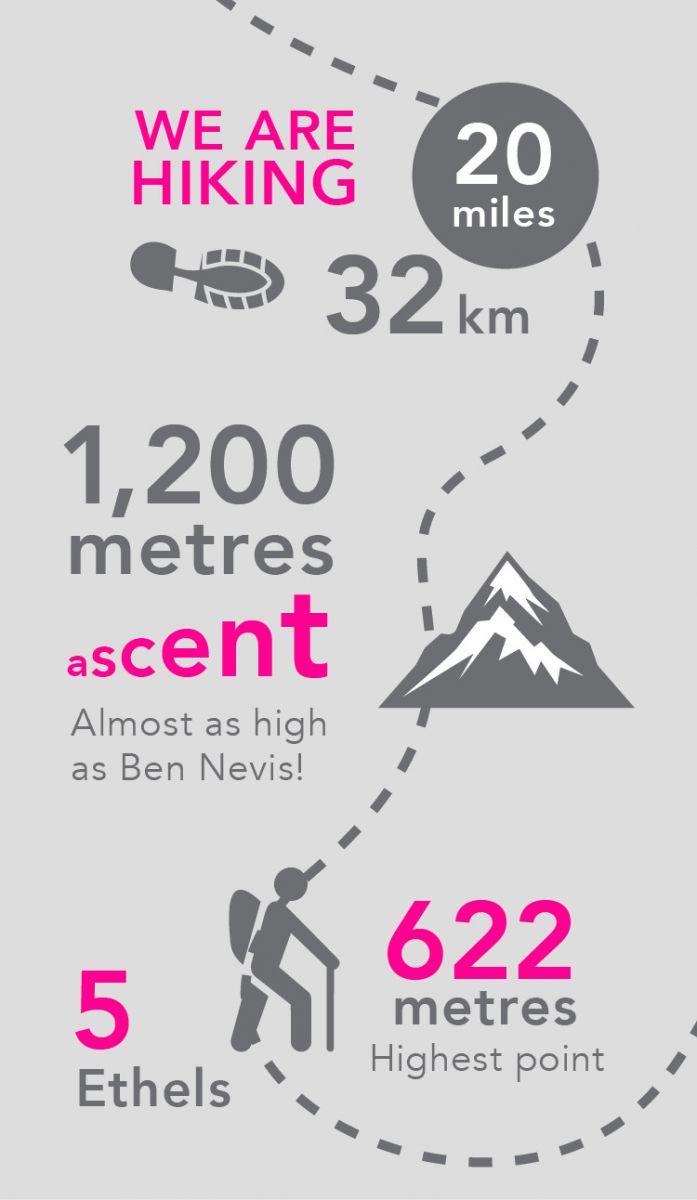 The hike ahead